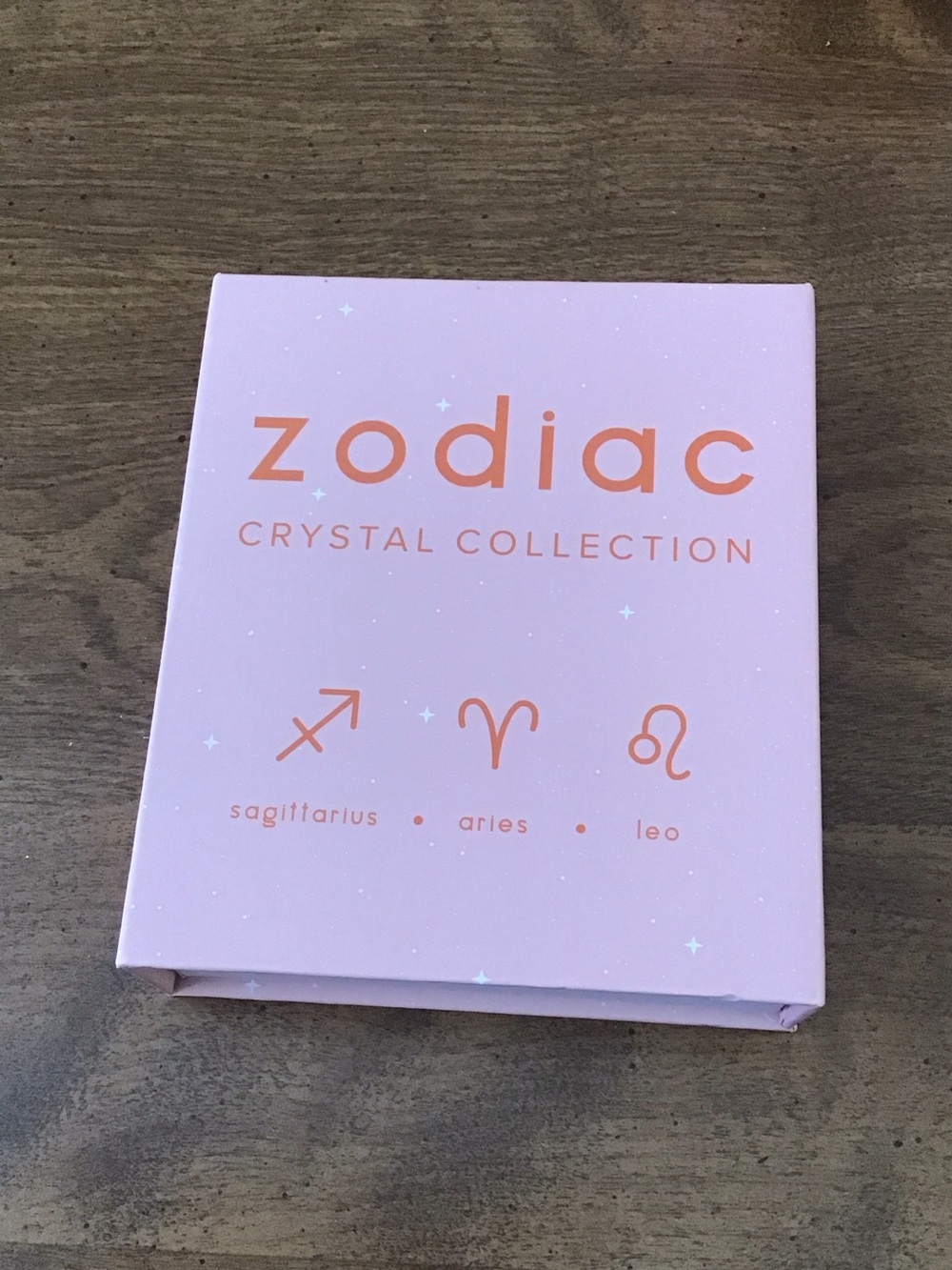 Shoppe Geo Zodiac Crystal Collection (Fire Sign) box set.
 Unique Gift🌟